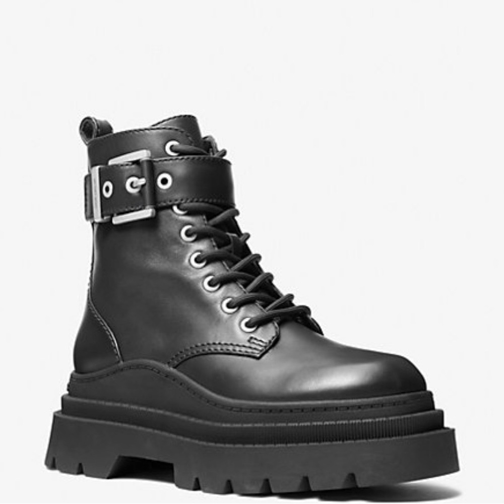 Michael Kors Colby combat boots